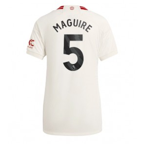 Manchester United Harry Maguire #5 Replica Third Stadium Shirt for Women 2023-24 Short Sleeve